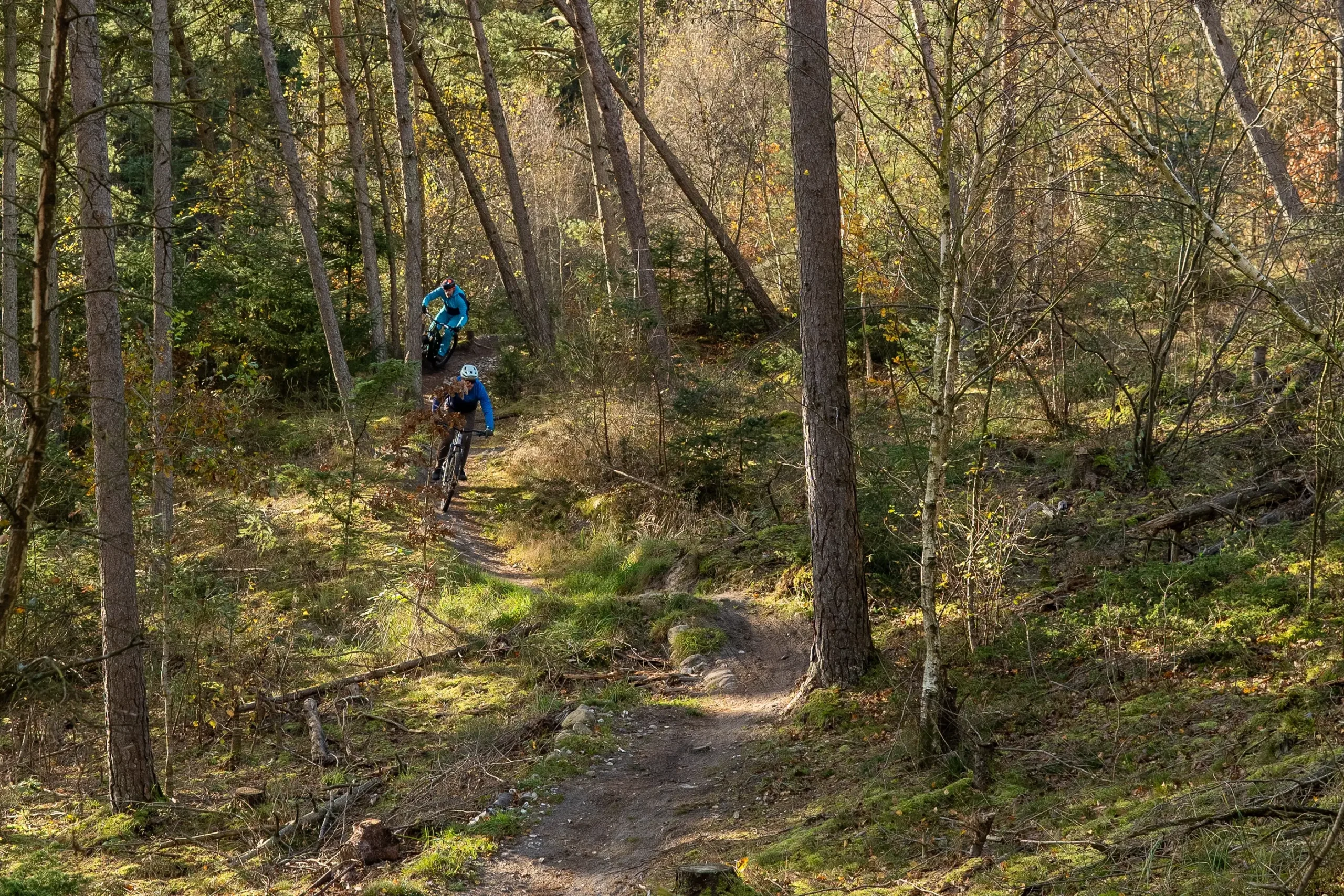 Bo lige ved Slettestrands fede MTB spor | Foto: Kristian Skjødt