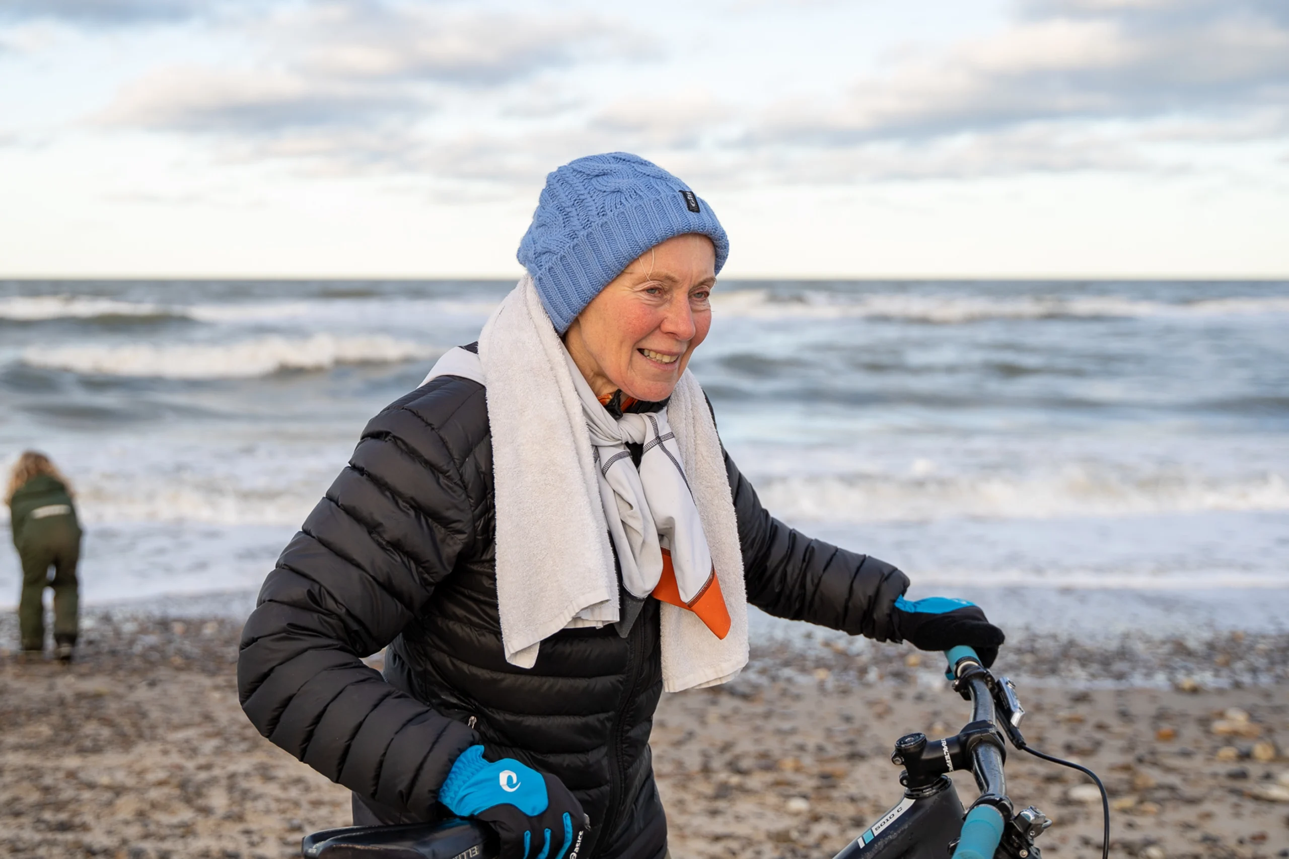 Inger Marie - medejer på Feriecenter Slettestrand | Foto: Kristian Skjødt