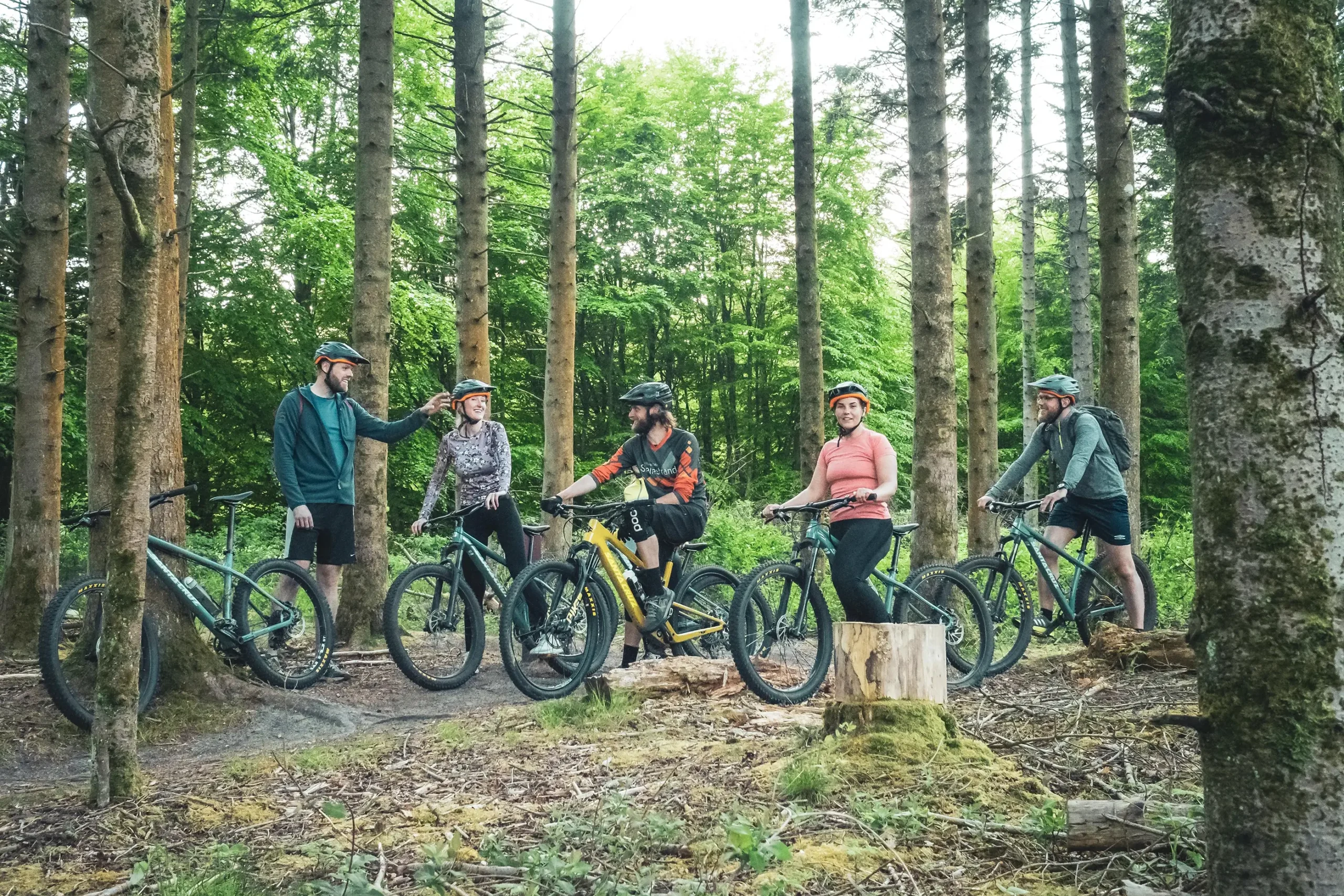 Mountainbike tur som teambuilding aktivitet i Slettestrand | Foto: Daniel Villadsen