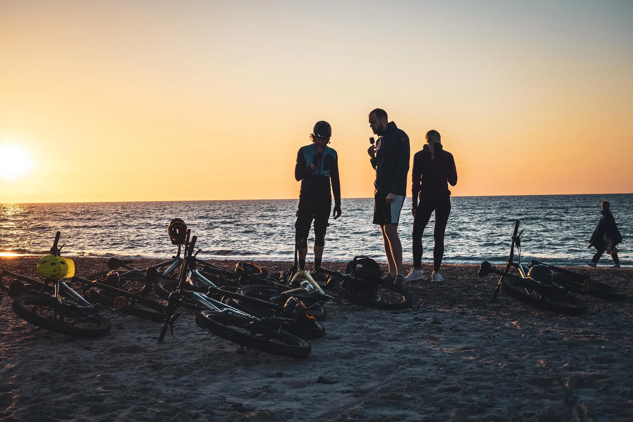 Mountainbikeophold i Slettestrand - lige ved Vesterhavet | Foto: Kristian Skjødt