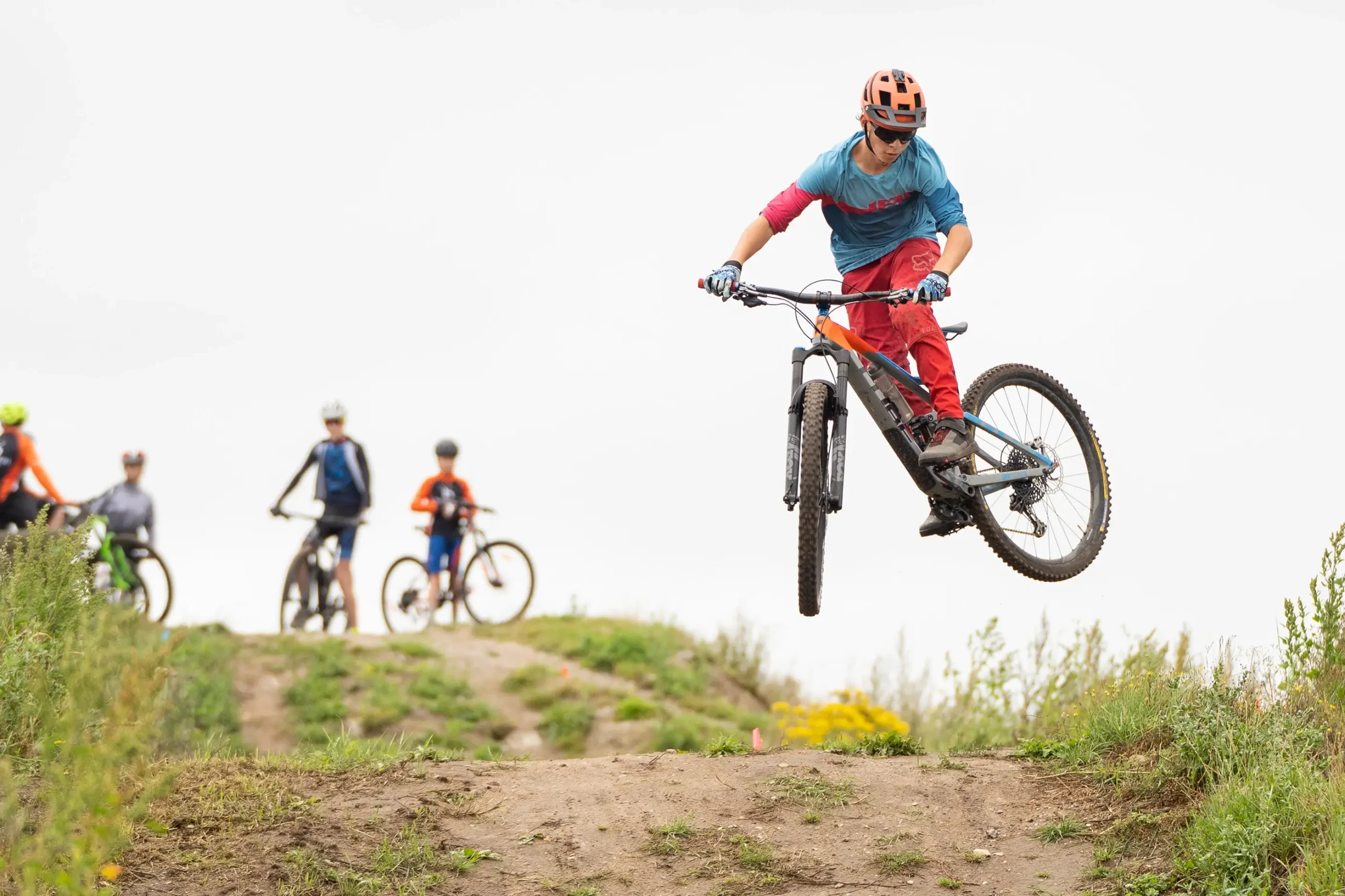 Hop ved MTB teknikbanen i Slettestrand | Foto: Kristian Skjødt