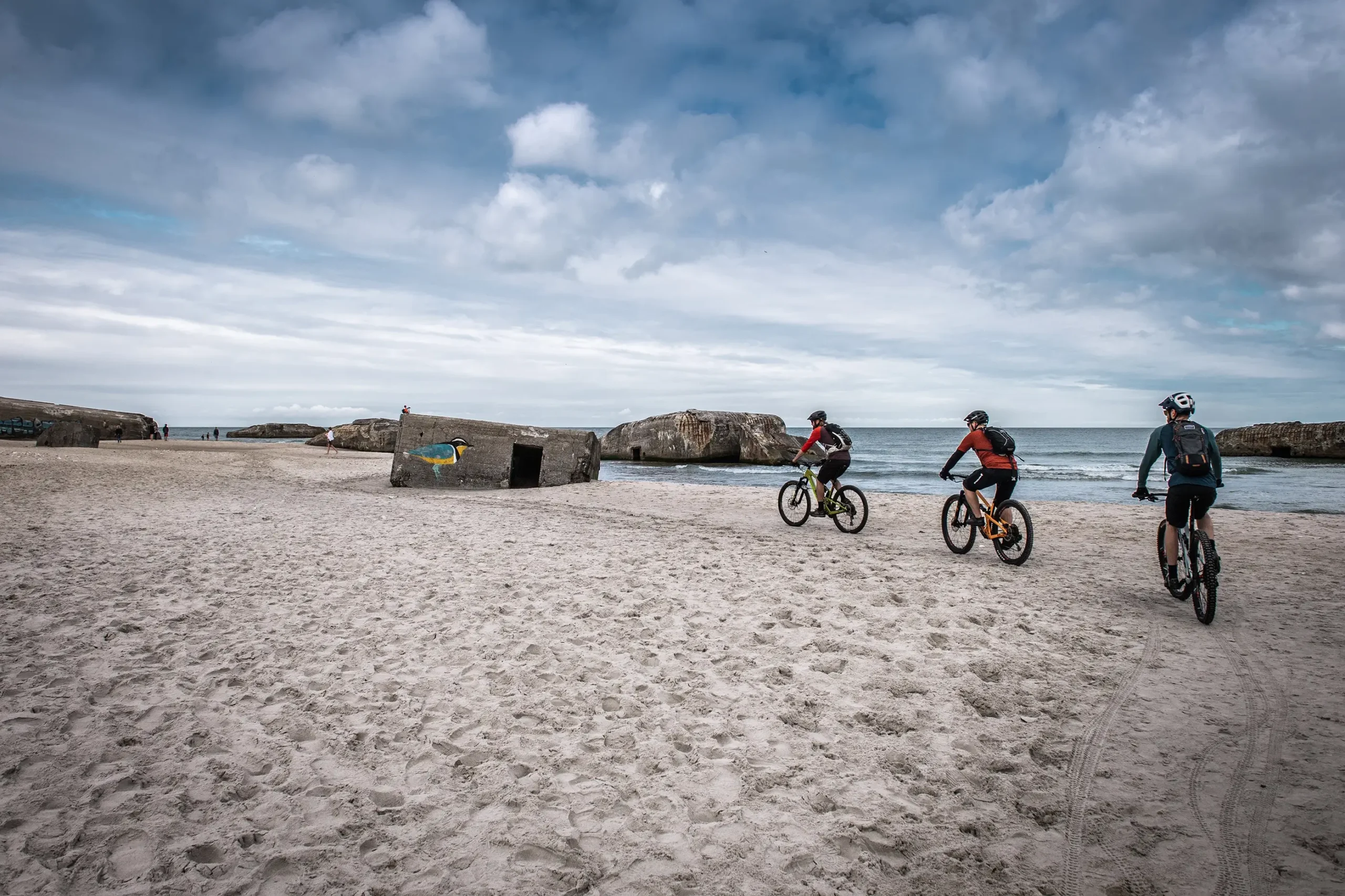 WW2 bunkere ved Vigsø Strand | Foto: Flying October