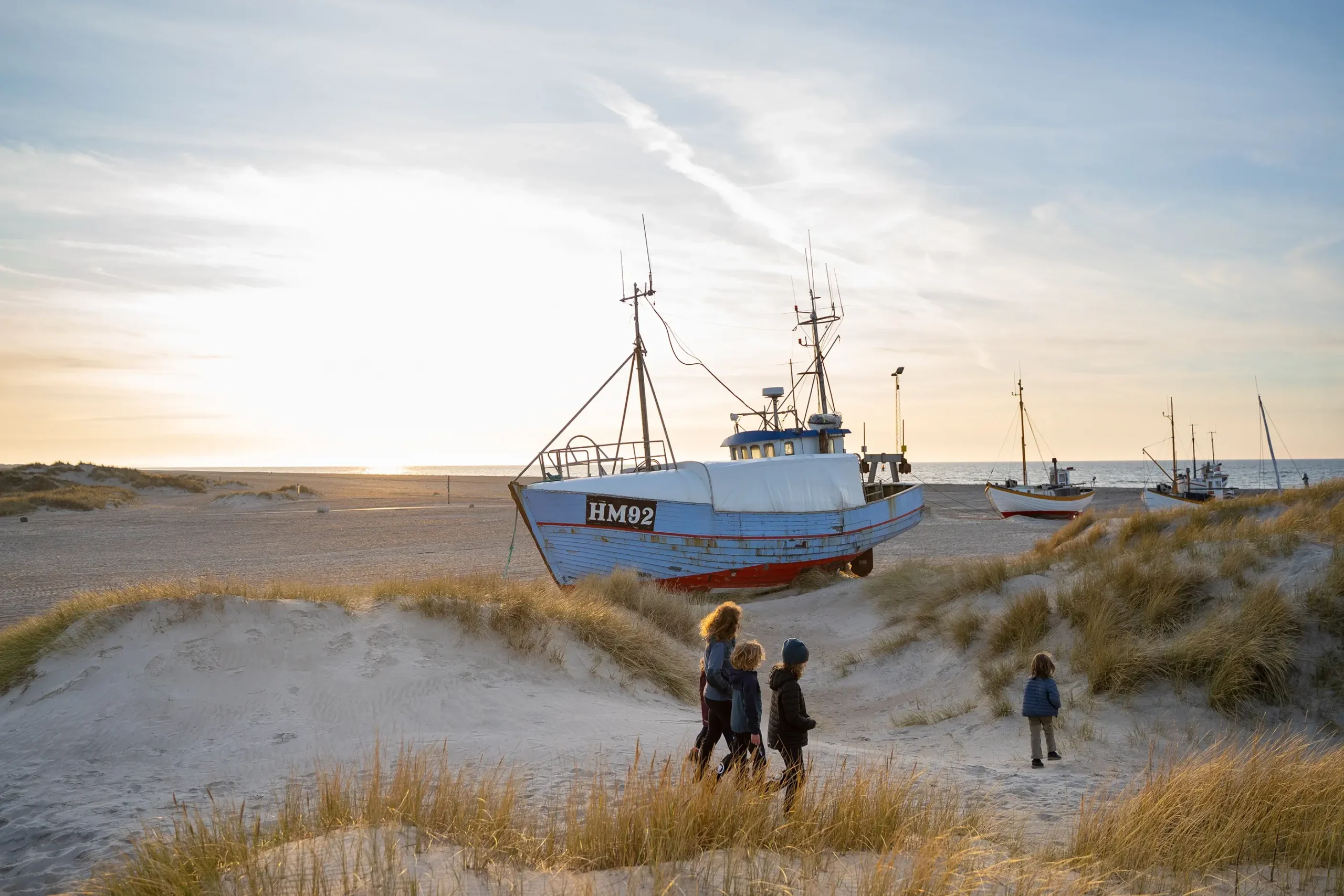 Familietur og havbåde i Slettestrand | Foto: Kristian Skjødt