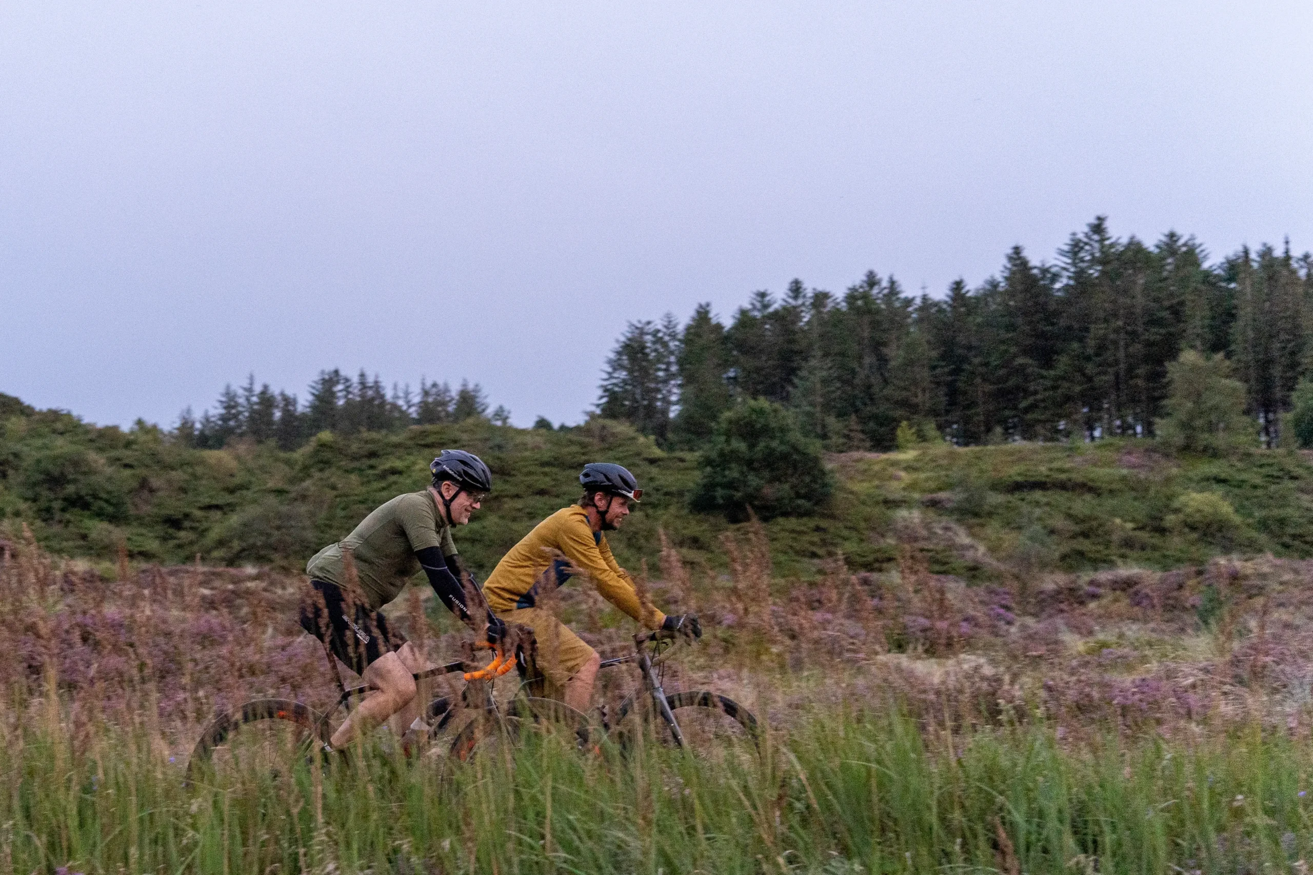 Graveltur i Slettestrands lyngklædte klitlandskab | Foto: Kristian Skjødt