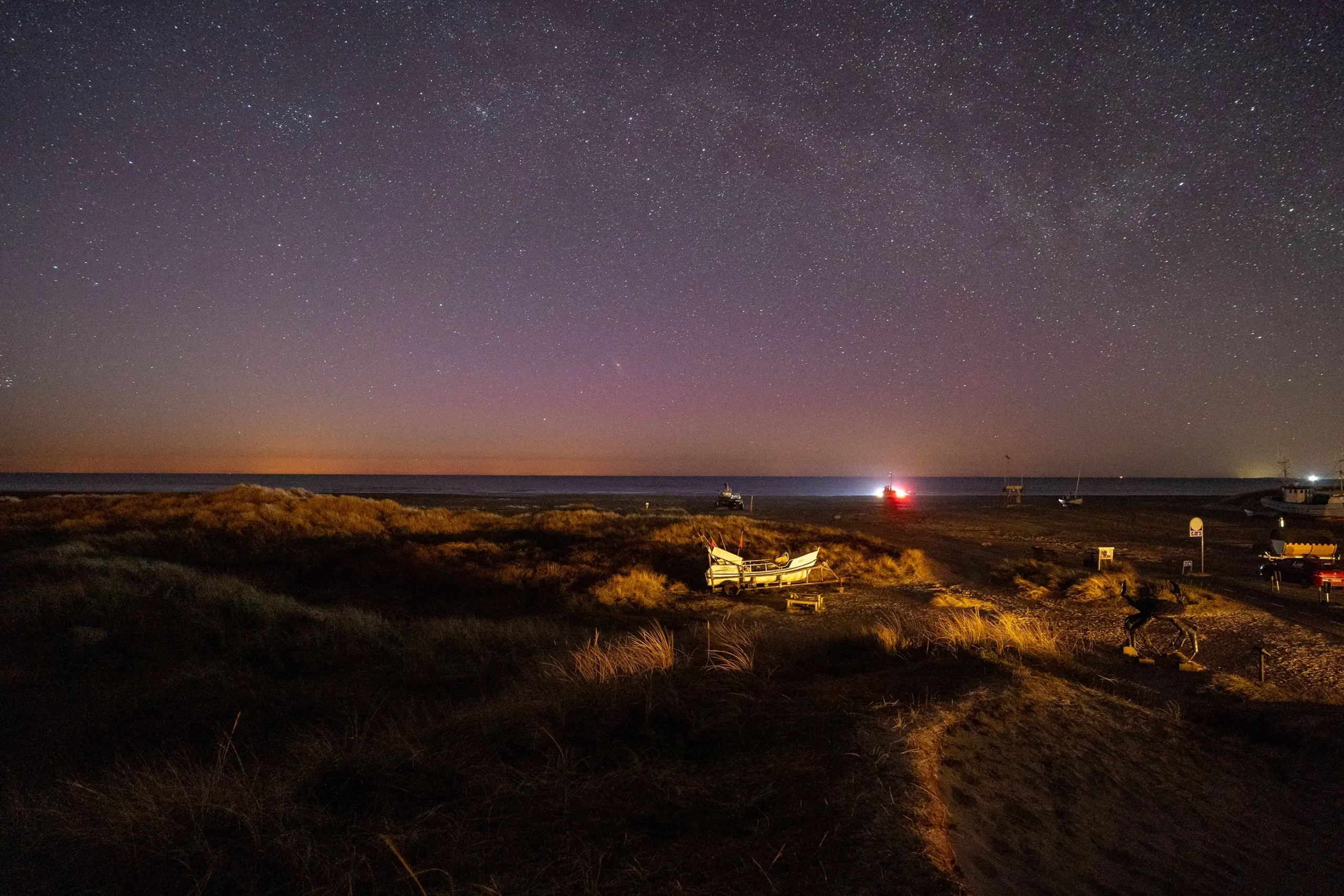 Stjernehimmel over Slettestrand | Foto: Kristian Skjødt