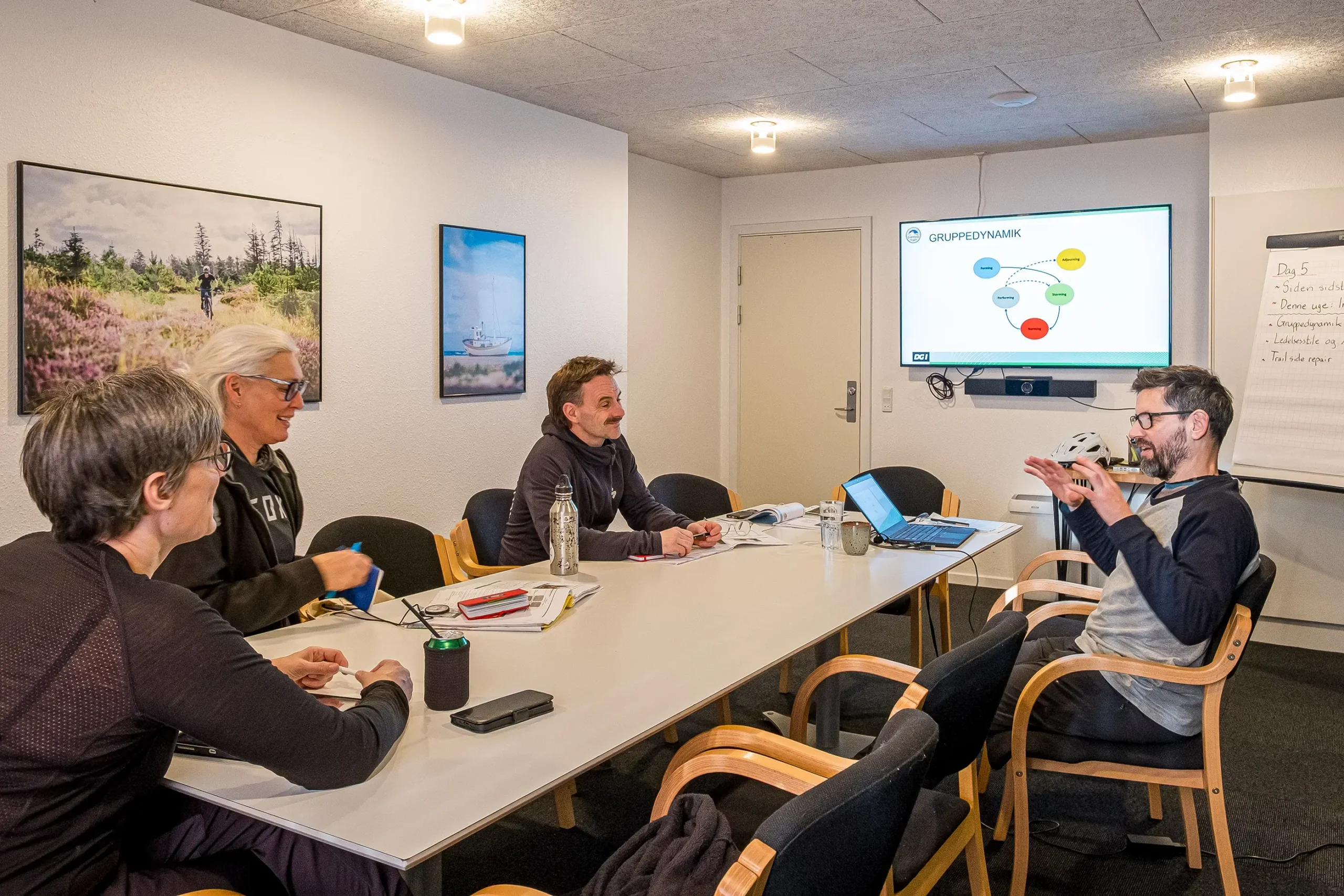 Møde i Slettestrand | Foto: Thorbjørn Mosskov
