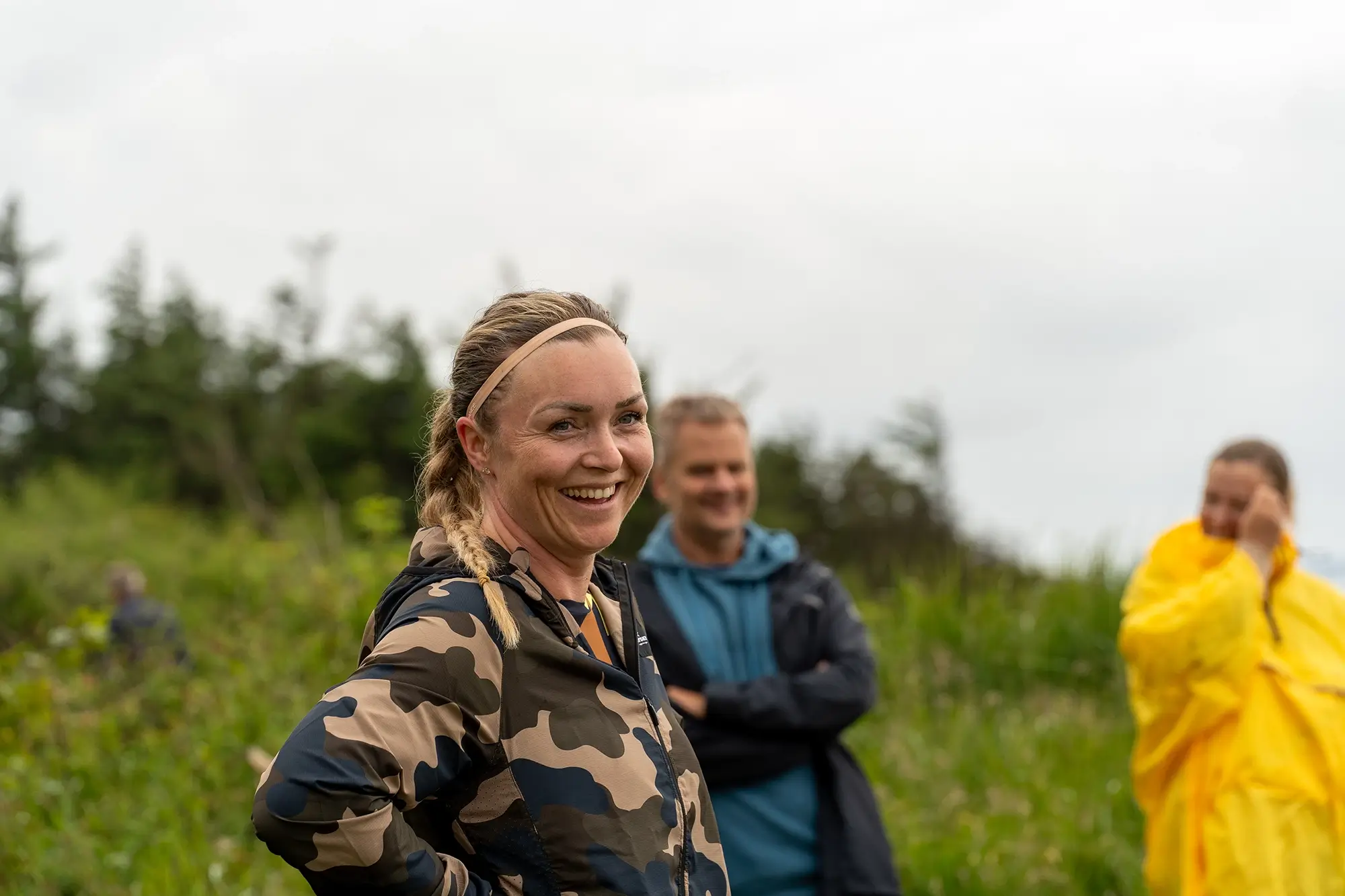 Smil og hygge i naturen ved Slettestrand | Foto: Kristian Skjødt